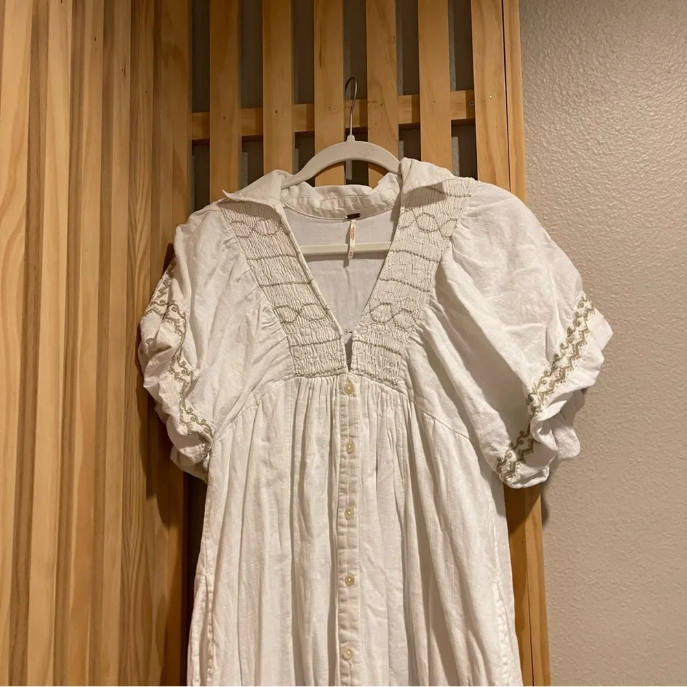 XS Free People Samantha Shirt Dress - Picture 3 of 7